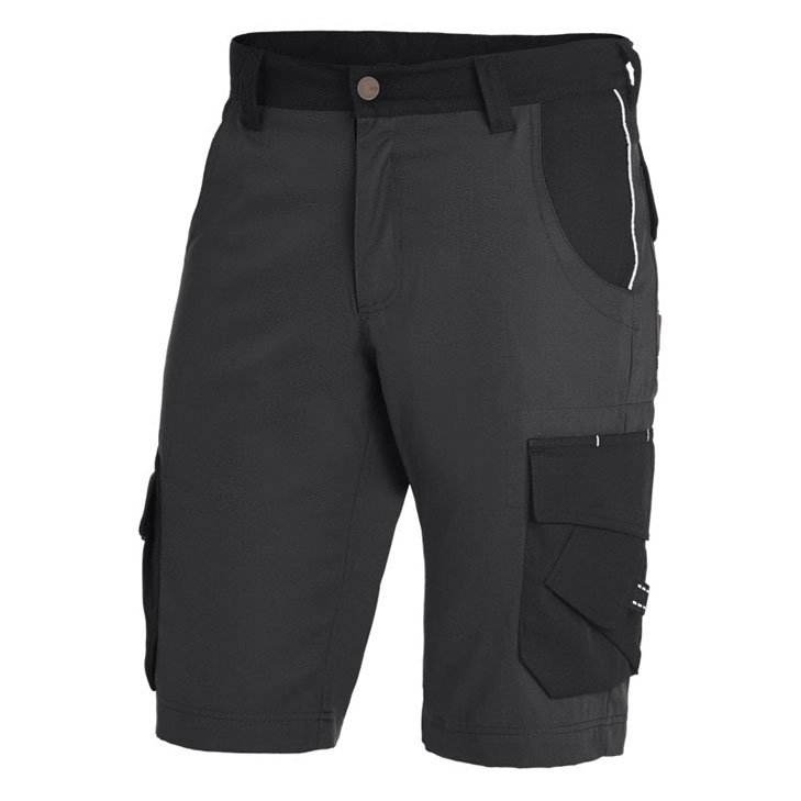 4030646272789 - Bermuda theo 130530 robustes TWILL-Gewebe Arbeitsshorts Arbeitshose kurz Farbe 1220 anthrazit-schwarz Größe 46 - FHB 4030646272789 - Bermuda theo 130530 robustes TWILL-Gewebe Arbeitsshorts Arbeitshose kurz Farbe 1220 anthrazit-schwarz Größe 46 - FHB