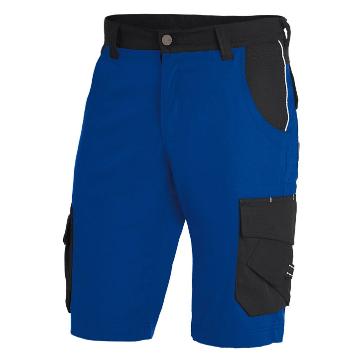 4030646273366 - Bermuda theo 130530 robustes TWILL-Gewebe Arbeitsshorts Arbeitshose kurz Farbe 3620 royal-schwarz Größe 50 - FHB 4030646273366 - Bermuda theo 130530 robustes TWILL-Gewebe Arbeitsshorts Arbeitshose kurz Farbe 3620 royal-schwarz Größe 50 - FHB