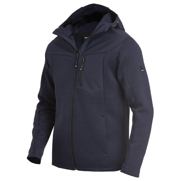 4030646296716 - Fhb Original Gmbh&cokg - fhb maximilian Hybrid-Softshelljacke marineblau (navyblau) m - Marineblau