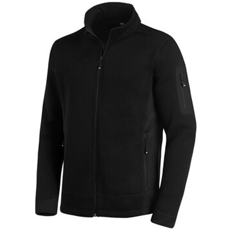 4030646377446 - Strick-Fleecejacke Herren CHRISTOPH 100% Polyester 280 g m²