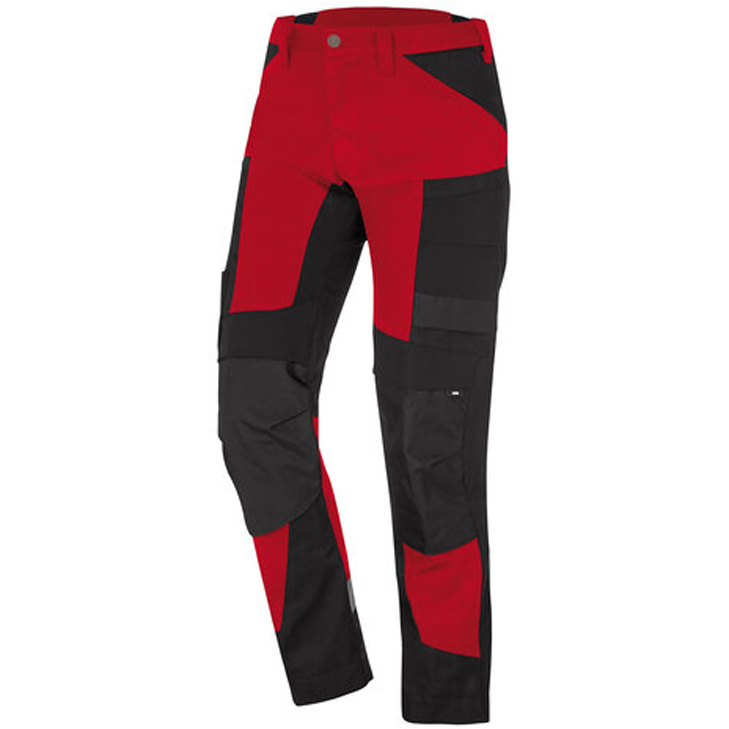 4030646388381 - Bundhose elastisch Leo 122110 Gr 54 rot schwarz - rot schwarz - FHB