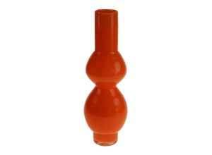 4030673529283 - Vase SUMMER (DH 20x29 cm) DH 20x29 cm orange Blumenvase Blumengefäß