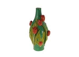 4030673542374 - Vase TULPEN (DH 14x30 cm) DH 14x30 cm grün Blumenvase Blumengefäß