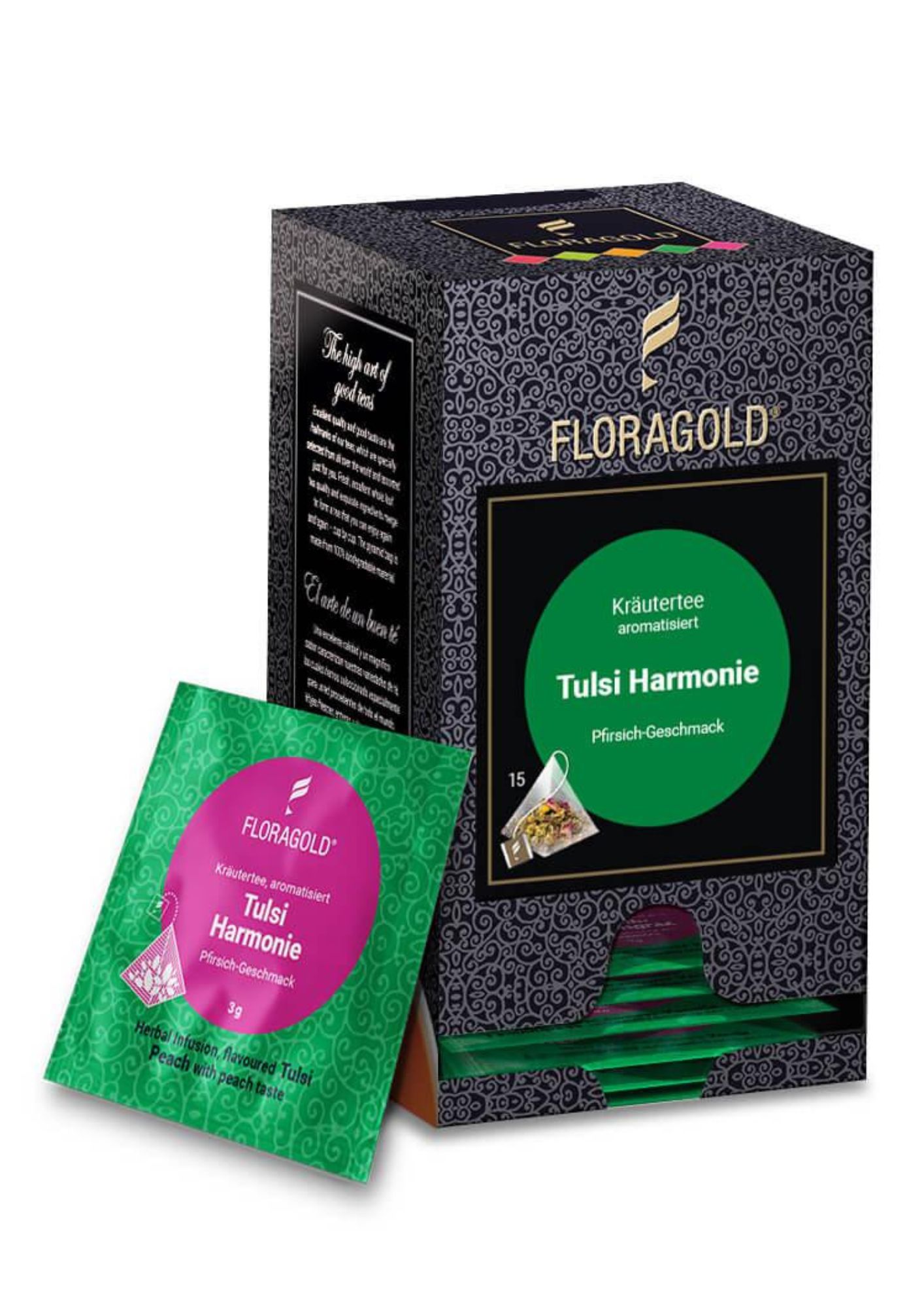 4030683018845 - Kräutertee TULSI HARMONIE von Floragold 15er Pyramidenbeutel