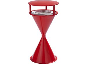 4030695200221 - VAR Kegel-Standascher aus Kunststoff mit Dach verkehrsrot