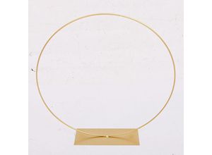 4030758571367 - Dekoring auf Fuß 45 cm gold