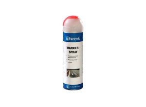 4030777702827 - Markierspray 500ml Spray Leuchtrot 70282 - Fermit