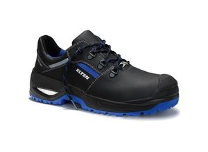 4030839359259 - Sicherheitshalbschuh leonardo xxsg black-blue Low esd S3 Arbeitsschuh Größe 36 - Elten