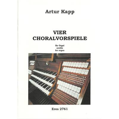 4030845027616 - 4 Choralvorspiele