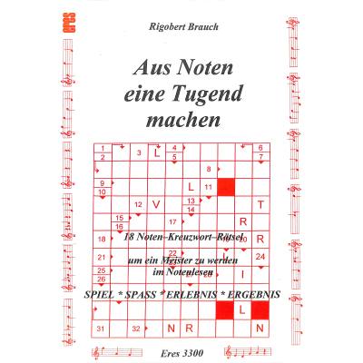 4030845033006 - Aus Noten eine Tugend machen | Kreuzworträtsel Musik