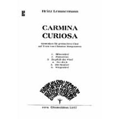 4030845051970 - Carmina curiosa - 6 Morgenstern Lieder