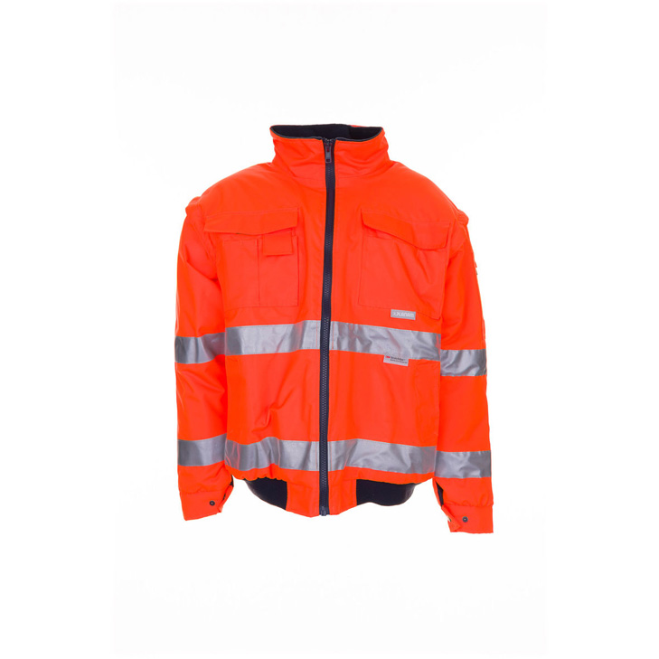 4030913018744 - Planam - Pilotenjacke Warnschutz uni orange Größe l - orange 4030913018744 - Planam - Pilotenjacke Warnschutz uni orange Größe l - orange