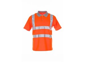 4030913059808 - Planam - Poloshirt Warnschutz orange grau Größe xxl - orange