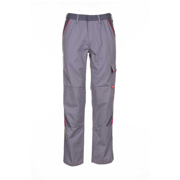 4030913067131 - Arbeitshose Bundhose Highline 2321 zink schiefer rot Gr 27 - Planam