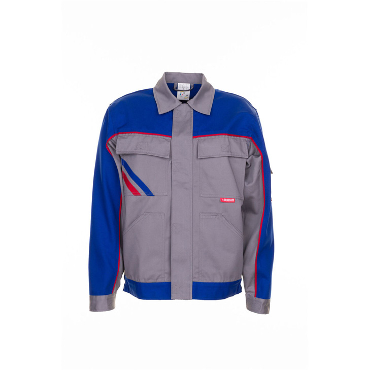 4030913069258 - Planam - Arbeitsjacke Bundjacke Highline 2313 zink kornblau rot Gr 102 4030913069258 - Planam - Arbeitsjacke Bundjacke Highline 2313 zink kornblau rot Gr 102