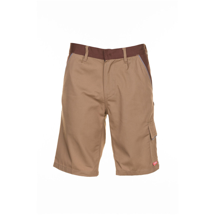 4030913071121 - Planam - Highline Shorts 2374 beige braun zink Gr xs (40 42)