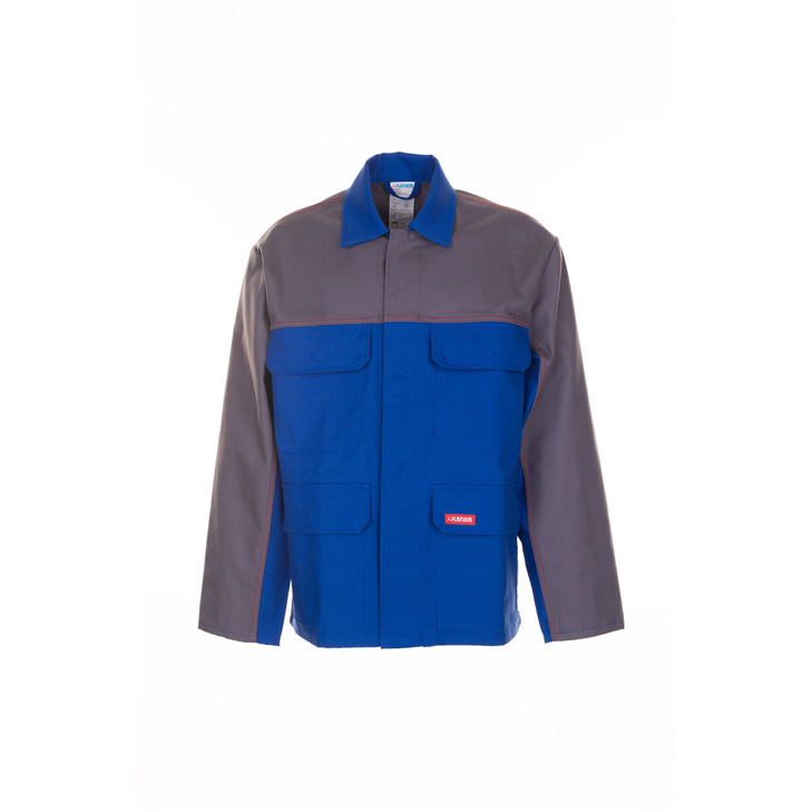 4030913072999 - Planam - Jacke 1-lagig Major Protect kornblumenblau grau Größe 46 - blau