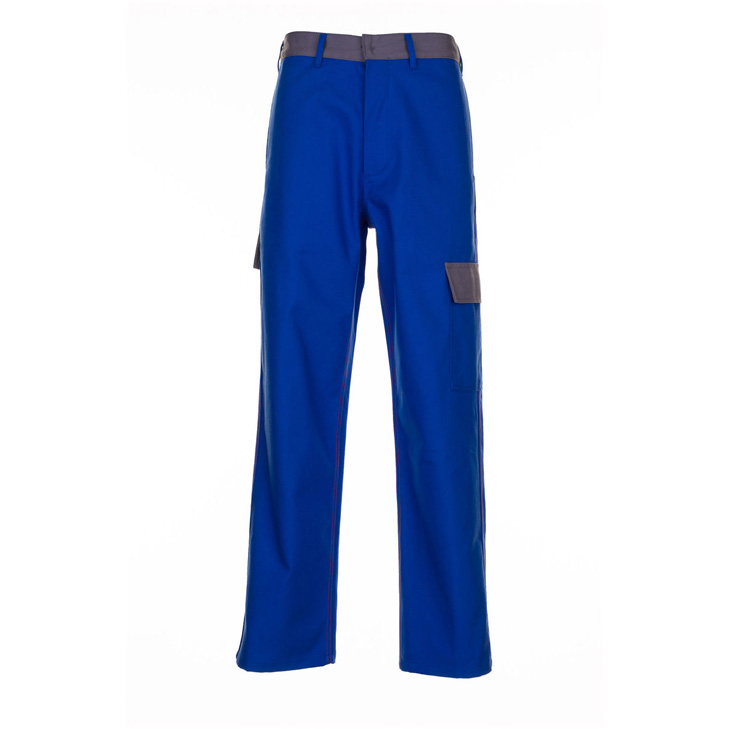 4030913073507 - Planam - Bundhose Major Protect kornblumenblau grau Größe 110 - blau