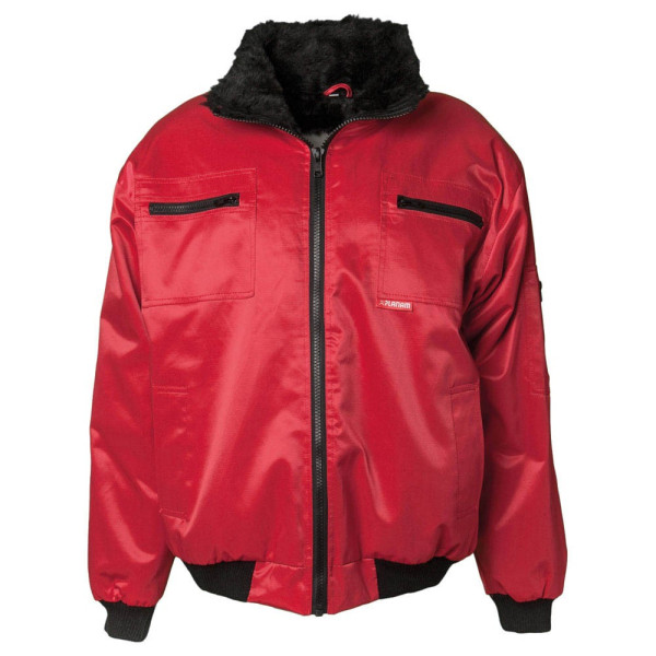 4030913338484 - Planam - Gletscher Piloten Jacke Outdoor rot Größe m - rot