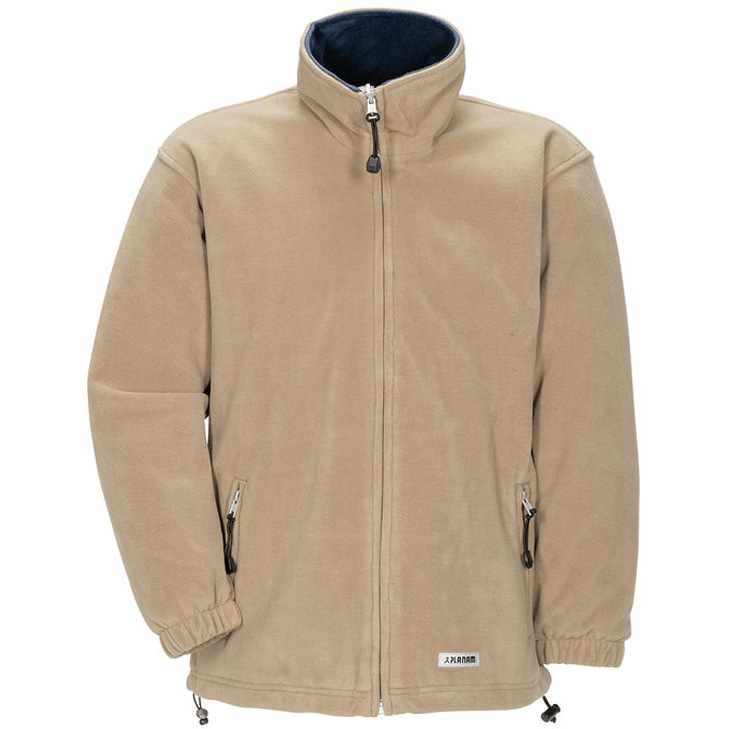 4030913348445 - Planam - Stream Fleecejacke Outdoor camel marine Größe s - braun