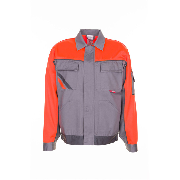 4030913875354 - Planam - V1 Bundjacke Visline zink orange schiefer Größe 24 - braun