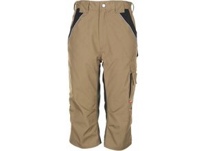 4030913904849 - Planam - 3 4 Hose Plaline sand schwarz Größe 4XL - sand schwarz