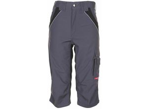 4030913904962 - Planam - 3 4 Hose Plaline schiefer schwarz Größe l - grau