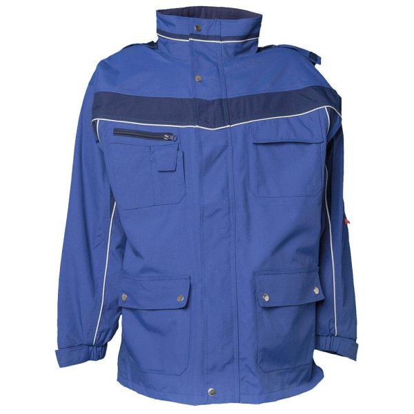 4030913905662 - Planam - Allwetterjacke Plaline kornblumenblau marine Größe s - blau