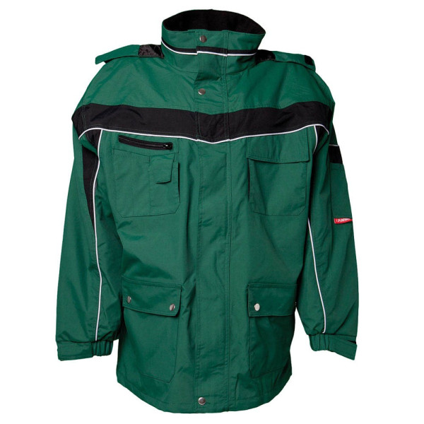 4030913906010 - Planam - Allwetterjacke Plaline grün schwarz Größe xl - grün