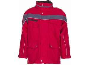 4030913922850 - Planam - Allwetterjacke Plaline rot schiefer Größe xs - rot