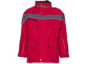 4030913922881 - Planam - Allwetterjacke Plaline rot schiefer Größe l - rot