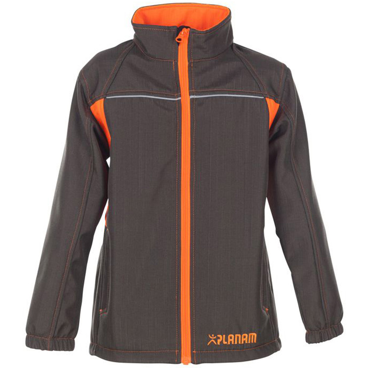 4030913938646 - Junior Softshell-Jacke 100% Polyester Ripstop-Optik