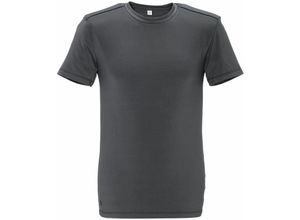 4030913950464 - T-Shirt DuraWork grau schwarz Größe XS - grau