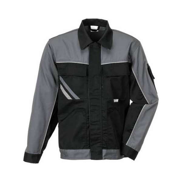 4030913956671 - Planam - Bundjacke Highline schwarz schiefer zink Größe 40 - schwarz