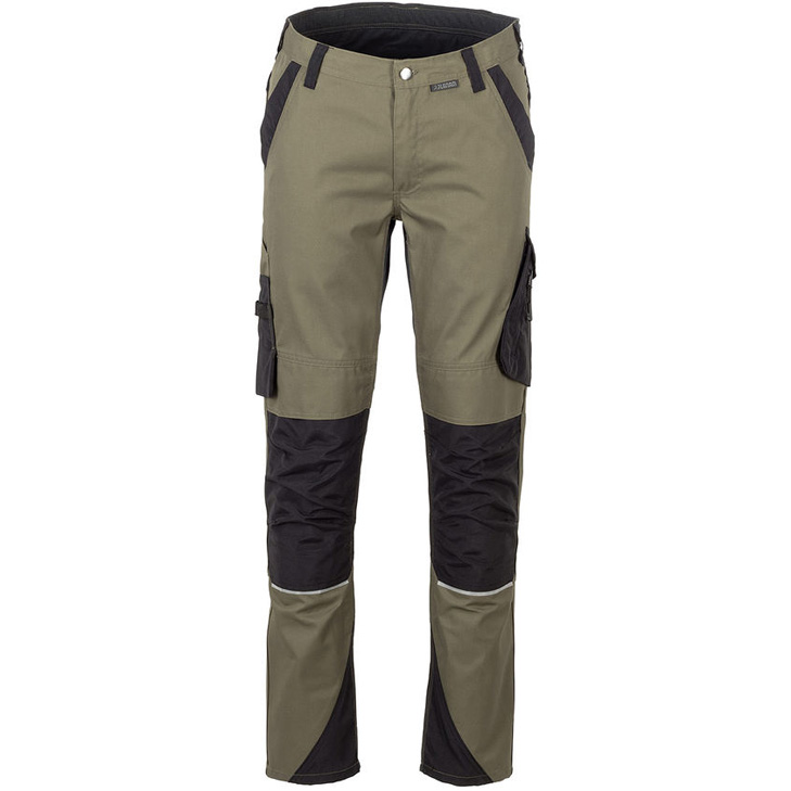 4030913961354 - Planam - Herren Bundhose Norit oliv schwarz Größe 54 - grün