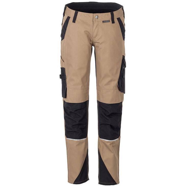 4030913962337 - Planam - Damen Bundhose Norit sand schwarz Größe 46 - sand schwarz