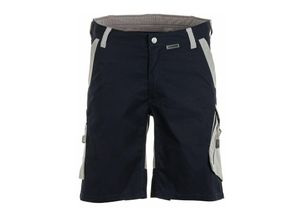 4030913980928 - Planam - Herren Shorts Norit schwarzblau zink Größe xl - schwarz