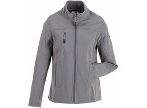 4030913981819 - Planam - Damen Pure Softshelljacke Norit zink Größe 54 - braun
