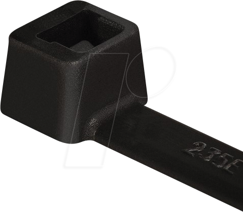 4031026105864 - Hellermann T80L-PA66W-BK(100) Kabelbinder 390x47mm schwarz 111-05460 (Inhalt 100 Stück)