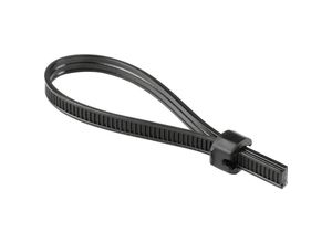 4031026217048 - Strap Black ATS3080-PA66HIRHSUV-BK Verschlussband 102-66110 Bündel-Ø-Bereich 80 mm (max) UV-stabilisiert schlagzäh hitzestabilisiert Schwarz