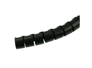 4031026252421 - Hellermanntyton - 161-64201 HWPP-16MM-PP-BK-Q1 Kabelschlauch 16 mm (max) Schwarz 25 m