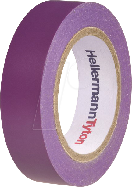 4031026401720 - HelaTape Flex 15 710-00109 Isolierband HelaTape Flex 15 Violett (l x b) 10 m x 15 mm - Hellermanntyton