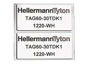 4031026454917 - 596-00580 TAG35-18TDK1-1221-SR-1221-ML Etikett für Laserbedruckung - Hellermanntyton