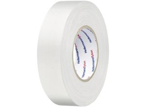 4031026476858 - Hellermanntyton - HTAPE-TEX-WH-19X10 712-00205 Gewebeklebeband HelaTape Tex Weiß (l x b) 10 m x 19 mm