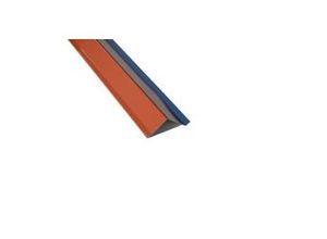 4031091803290 - Weckman Traufenblech 100 cm 80 x 30 mm ziegelrot