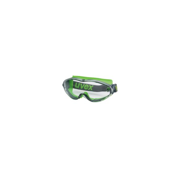 4031101556192 - Ultrasonic 9302275 Vollsichtbrille inkl UV-Schutz Grau Grün din en 166 din en 170 - Uvex