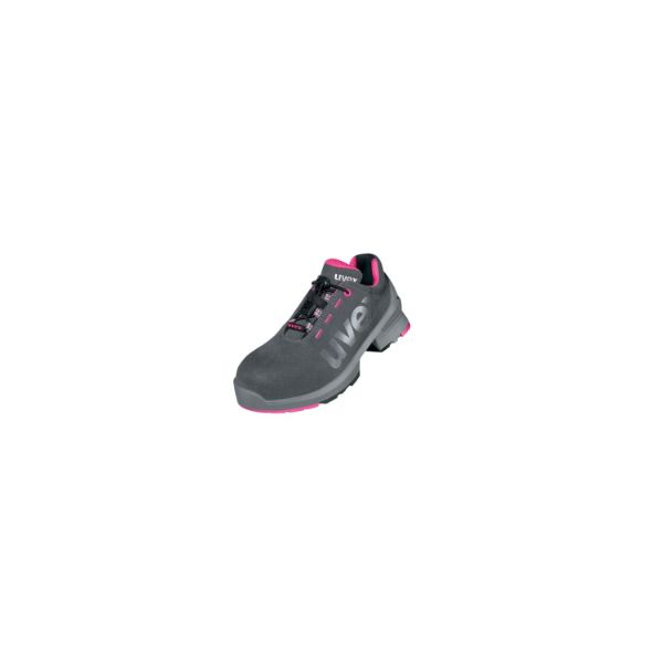 4031101558318 - 1 ladies Sicherheits-Halbschuh Gr 36 W11 S2 esd sr grau pink 85628 - Uvex