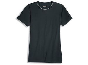 4031101576862 - T-Shirt schwarz Gr m - Schwarz - Uvex