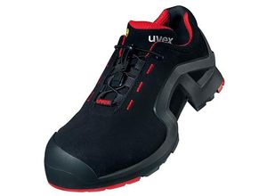 4031101580364 - Sicherheitshalbschuhe 1 x-tended support S3L ESD Unisex schwarz rot Weite 12 Größe 39 4031101580364 uvex