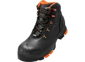 4031101609812 - uvex 2 6503250 ESD Sicherheitsstiefel S3 Schuhgröße (EU) 50 Orange Schwarz 1 Paar
